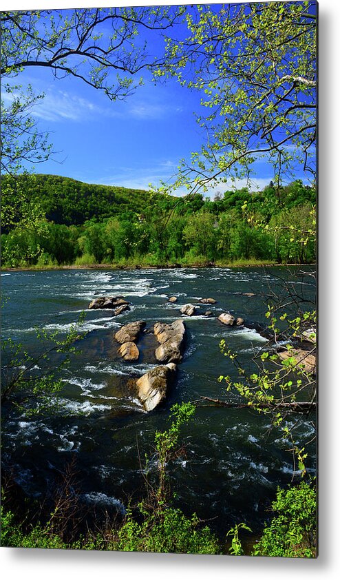 Potomac River Rapids Metal Print featuring the photograph Potomac River Rapids #2 by Raymond Salani III