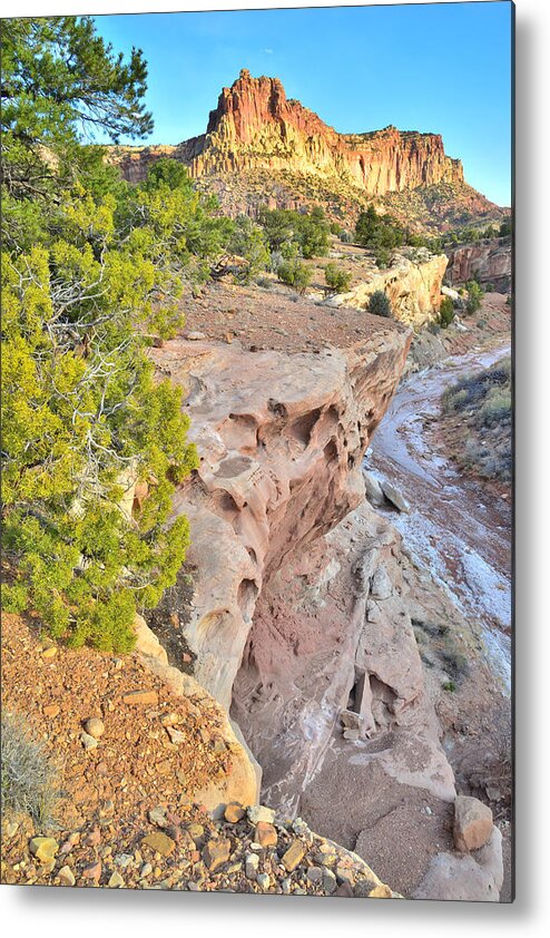 Capitol Reef National Park Metal Print featuring the photograph Scenic Drive #6 by Ray Mathis