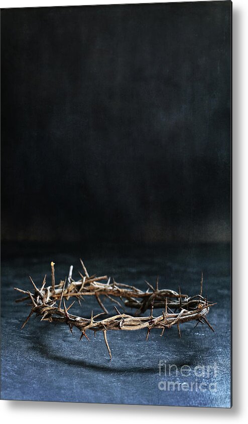 Crown Metal Print featuring the photograph The Crown of Jesus Christ #1 by Stephanie Frey