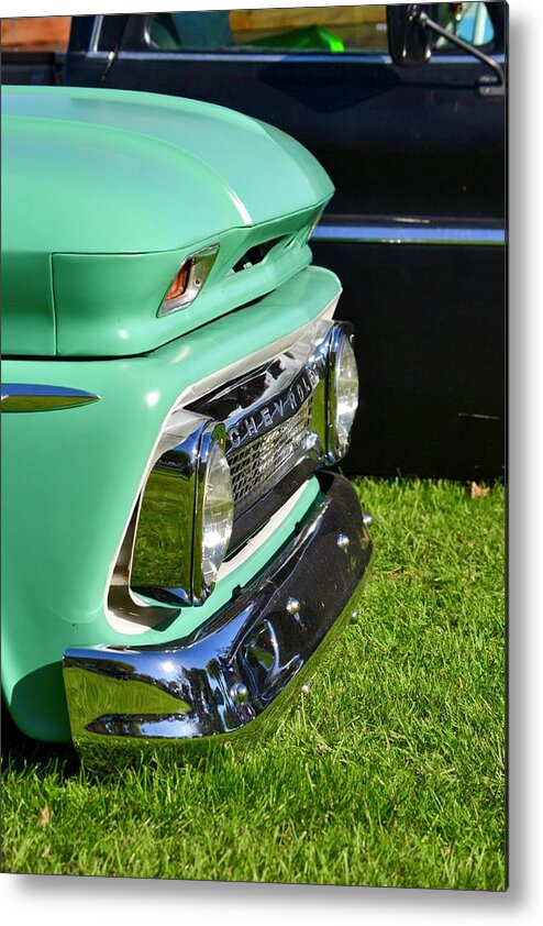  Metal Print featuring the photograph Classic Chevy Pickup #12 by Dean Ferreira