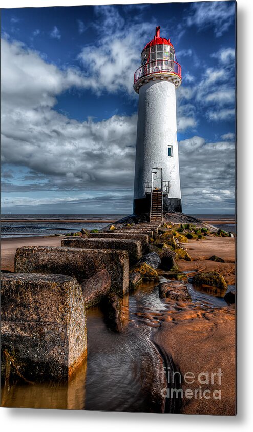  Beach Metal Print featuring the photograph House of Light #2 by Adrian Evans