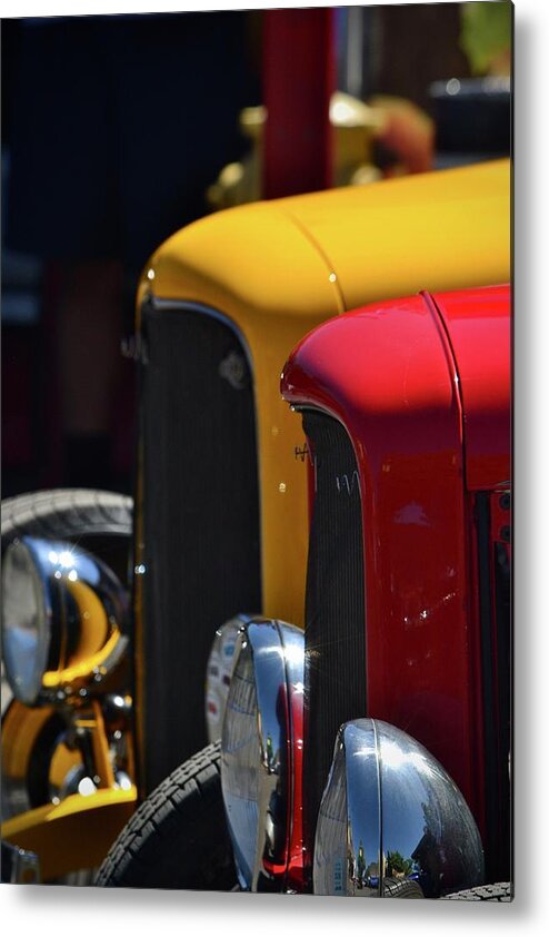  Metal Print featuring the photograph Hotrods by Dean Ferreira