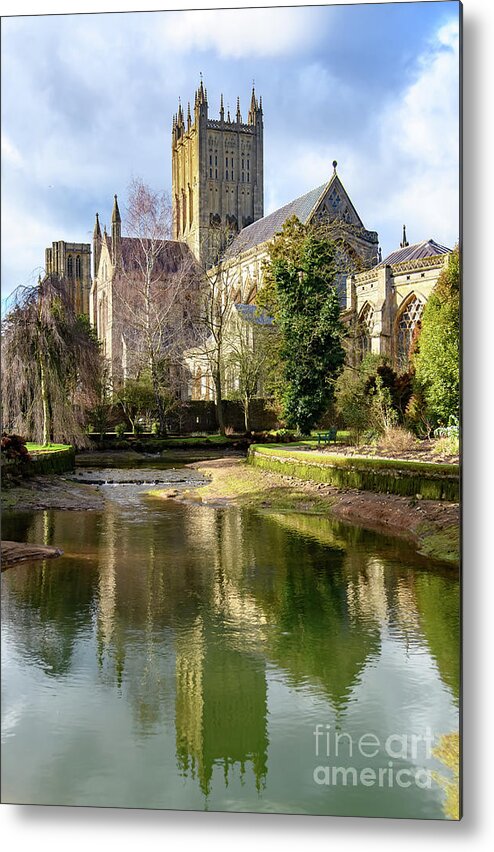 Wells Metal Print featuring the photograph Wells Cathedral #3 by Colin Rayner