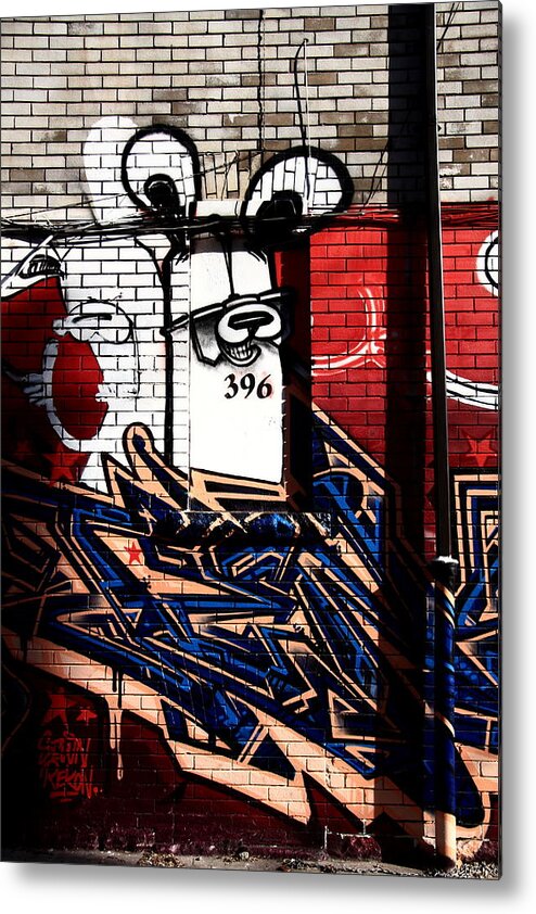 Urban Metal Print featuring the photograph 396 by Kreddible Trout
