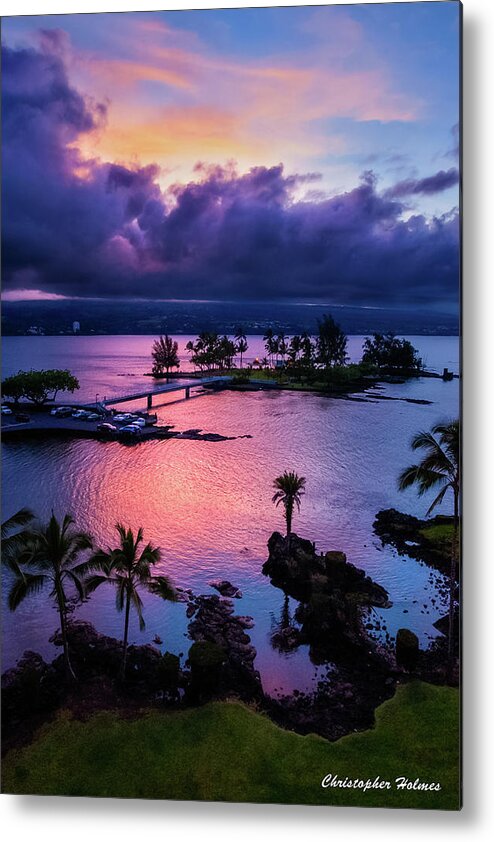 Hawaii Metal Print featuring the photograph A Hilo View by Christopher Holmes