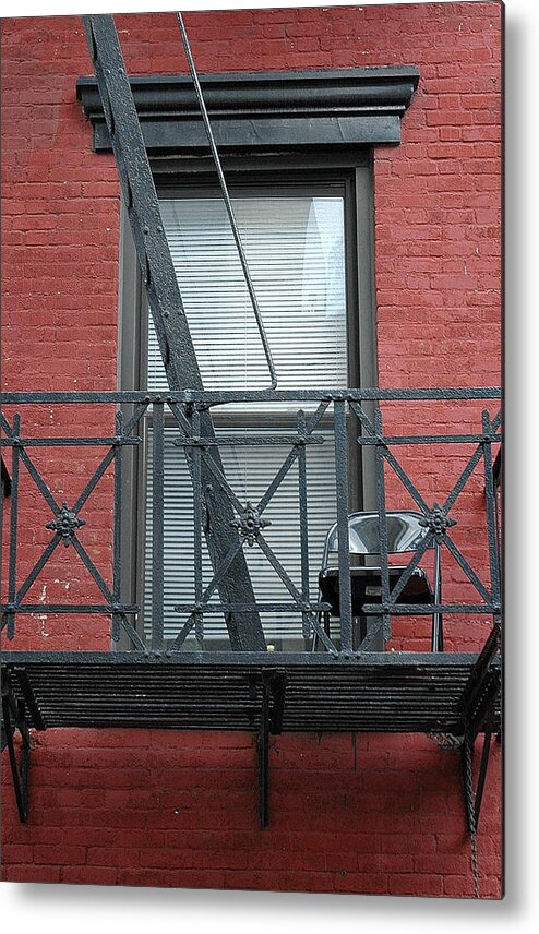 Building Metal Print featuring the photograph A Place To Escape by Frank Mari