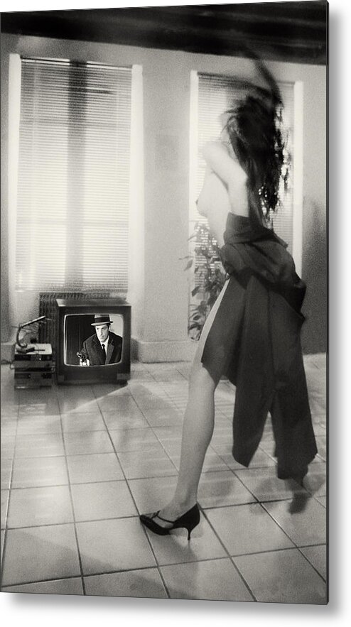Art Nude Metal Print featuring the photograph A woman fantasy by Philippe Taka