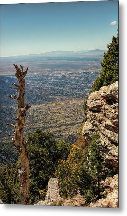 Landscape Metal Print featuring the photograph Albuquerque Overlook by Michael McKenney