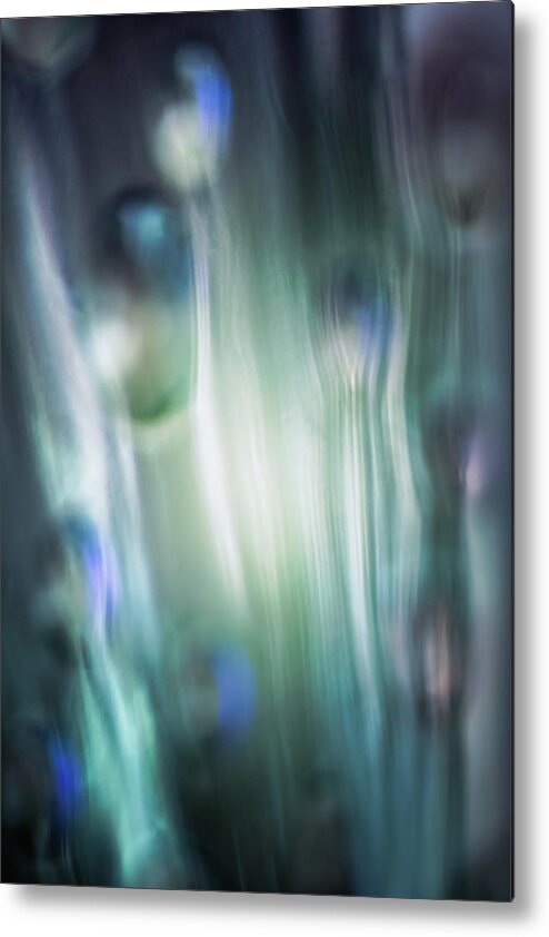 Abstract Metal Print featuring the photograph Another Wurld by Peter Scott