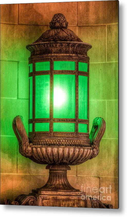 Art Metal Print featuring the photograph Antique Lantern by Phil Spitze