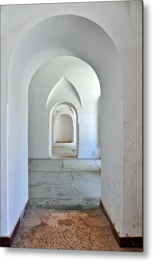 #archways Metal Print featuring the photograph Archways by Cornelia DeDona