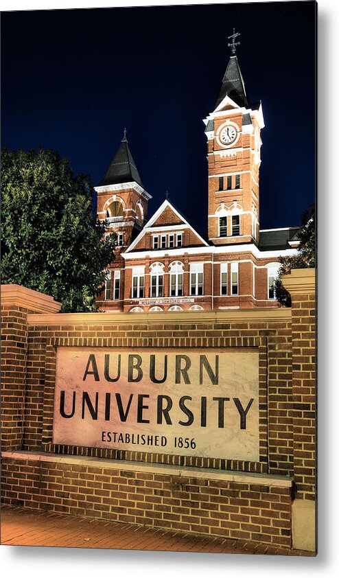 Auburn University Metal Print featuring the photograph Auburn University by JC Findley
