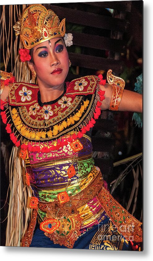 Bali Metal Print featuring the photograph Balinese Dancer 6 by Werner Padarin