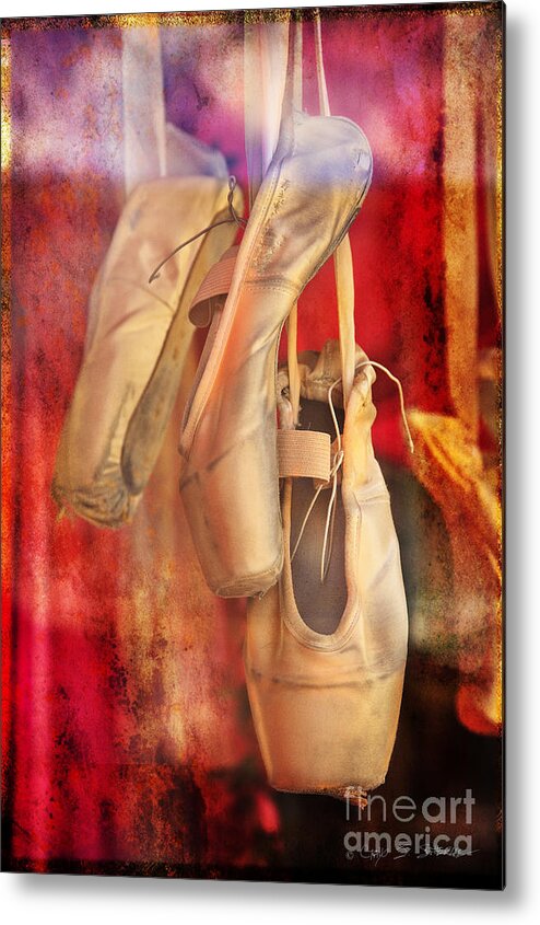 Dance Metal Print featuring the photograph Ballerina Shoes by Craig J Satterlee
