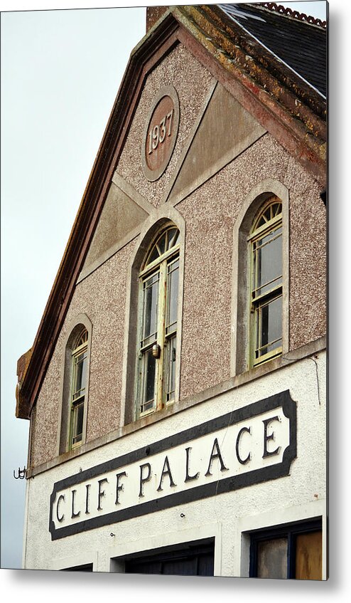 Ballycotton Metal Print featuring the photograph Ballycotton Cliff Palace Ballroom County Cork Ireland by Shawn O'Brien