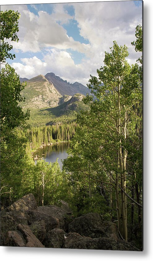 Four Seasons Metal Print featuring the photograph Bear Lake Summer by Aaron Spong