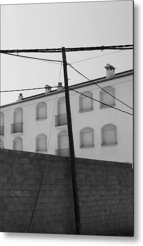 Photographer Metal Print featuring the photograph Behind These Walls by Jez C Self