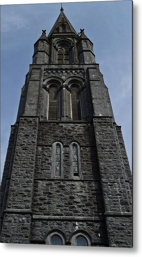 Nenagh Metal Print featuring the photograph Bell Tower at St Marys Nenagh Ireland by Teresa Mucha