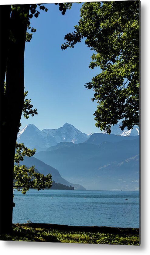 Eiger Metal Print featuring the photograph Bernese Oberland by Andy Myatt
