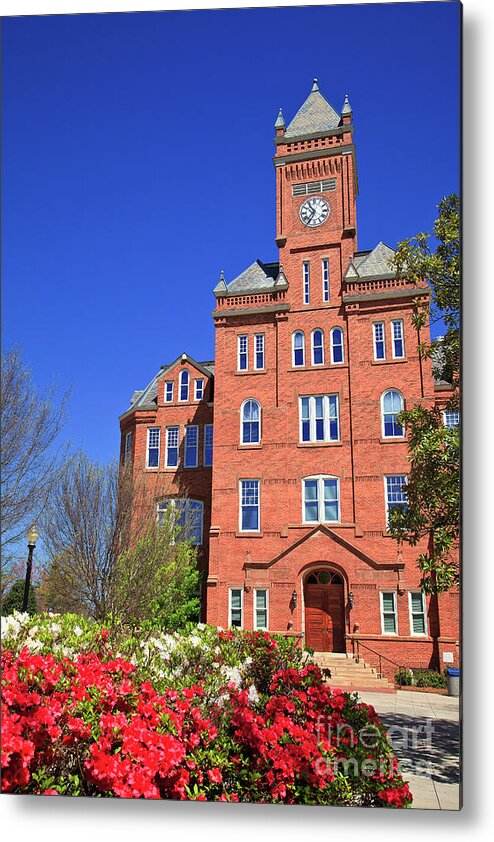 Johnson C Smith Metal Print featuring the photograph Biddle Hall in the Spring by Jill Lang