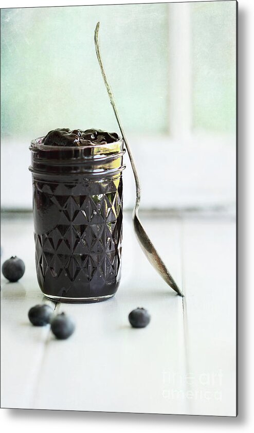 Blueberry Metal Print featuring the photograph Blackberry Preserves by Stephanie Frey
