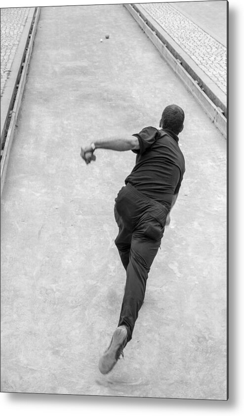 Bocce Ball Metal Print featuring the photograph Bocce Ball by SR Green