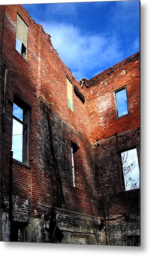 Metal Print featuring the photograph Burn Victim by Melissa Newcomb
