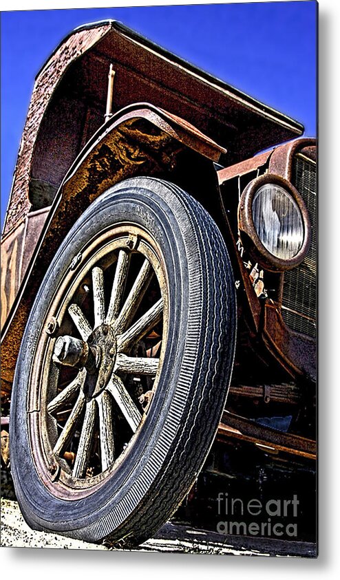 Cars Metal Print featuring the photograph C202 by Tom Griffithe