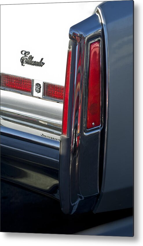 Cadillac Eldorado Metal Print featuring the photograph Cadillac Eldorado Taillights 3 by Jill Reger