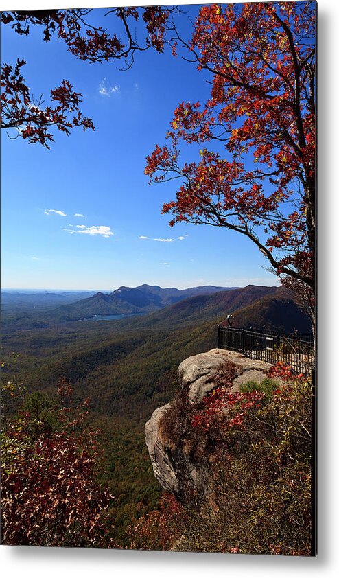 Caesars Metal Print featuring the photograph Caesars Head State Park in Upstate South Carolina by Jill Lang