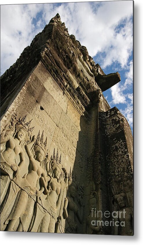 Womanly Metal Print featuring the photograph Cambodia_d108 by Craig Lovell