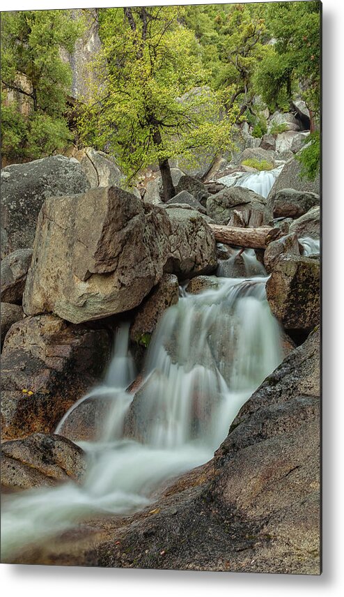 Landscape Metal Print featuring the photograph Cascade 2 by Jonathan Nguyen