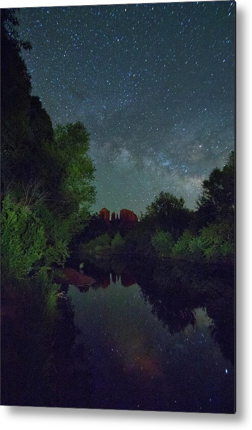 Cathedral Rock Metal Print featuring the photograph Cathedrals' Nights by Tom Kelly