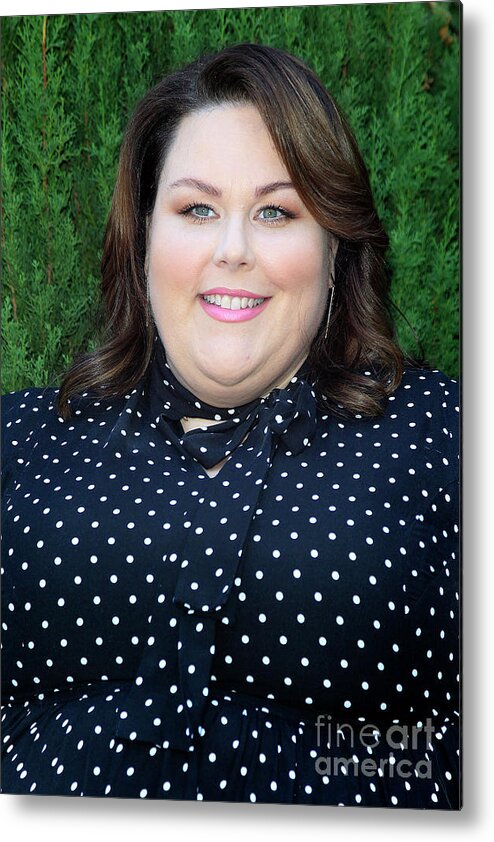 Chrissy Metz Metal Print featuring the photograph Chrissy Metz by Nina Prommer