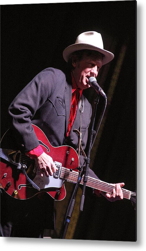 Chuck Mead Metal Print featuring the photograph Chuck Mead by Jim Mathis