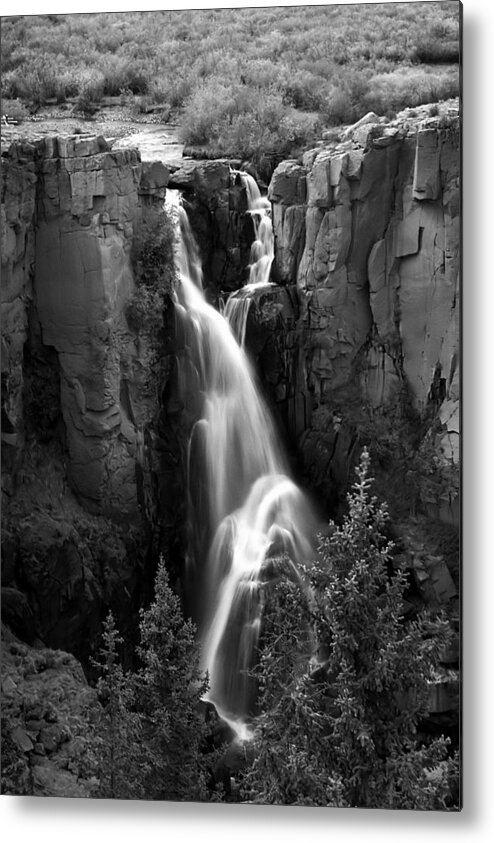 Clear Metal Print featuring the photograph Clear Creek Falls by Farol Tomson