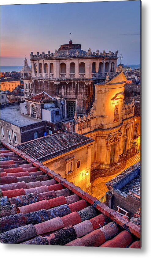Convent Metal Print featuring the photograph Convento di San Giuliano by Robert Charity