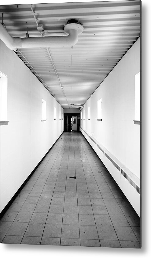 Vanishing Point Metal Print featuring the photograph Corridor by Kreddible Trout