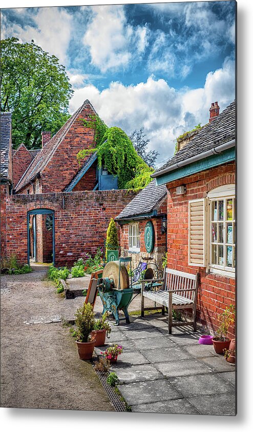 Olde Worlde Metal Print featuring the photograph Cottage Industry by Nick Bywater