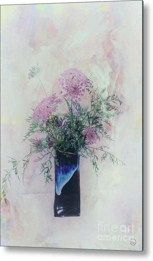 Flowers Metal Print featuring the photograph Cotton Candy Dreams by Linda Lees