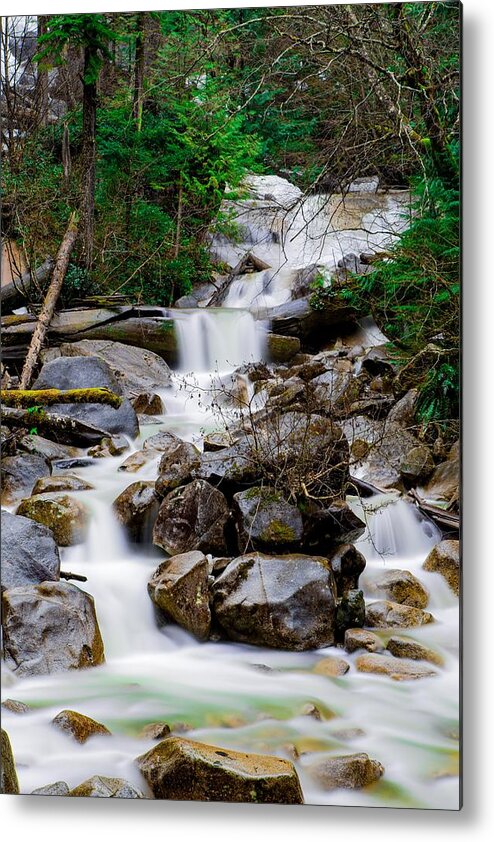Water Metal Print featuring the digital art Cotton Water by Birdly Canada
