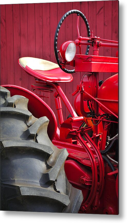 Tractor Metal Print featuring the photograph Country Life by Luke Moore