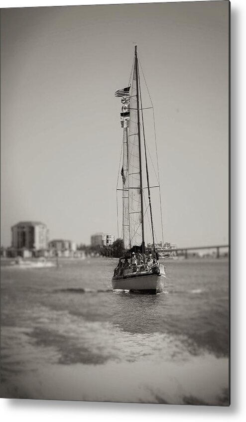 Sail Metal Print featuring the photograph Daydreams by Stoney Lawrentz