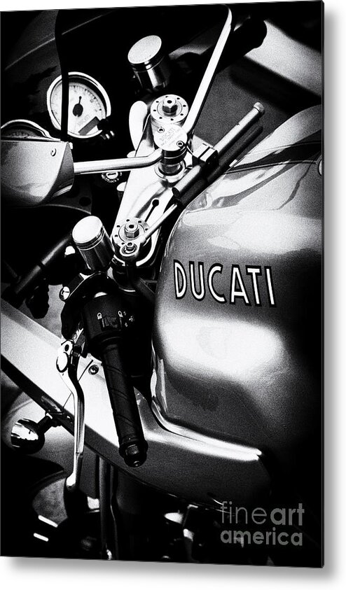 Ducati Paulsmart 1000 Le Metal Print featuring the photograph Ducati PS1000LE Motorcycle by Tim Gainey