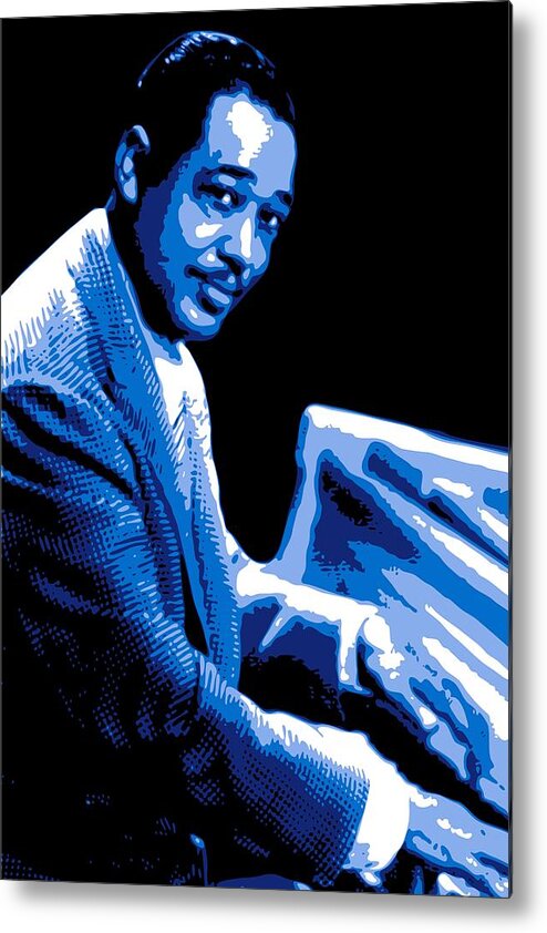 Duke Ellington Metal Print featuring the digital art Duke Ellington by DB Artist