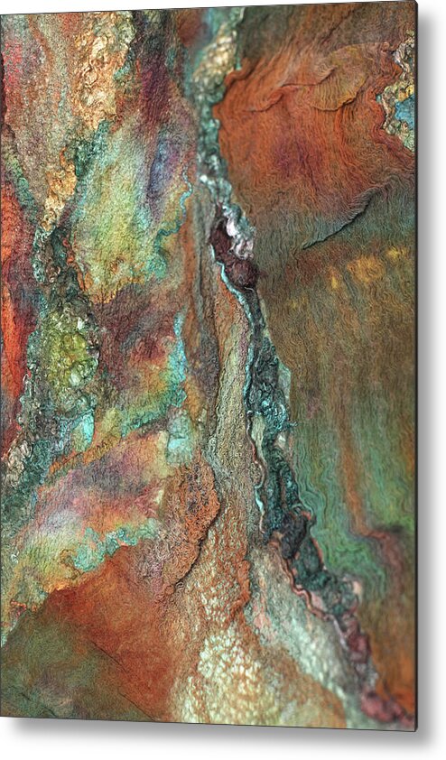 Russian Artists New Wave Metal Print featuring the photograph Earth of India by Marina Shkolnik