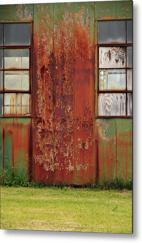 Decay Metal Print featuring the photograph Earth Tones by Kreddible Trout