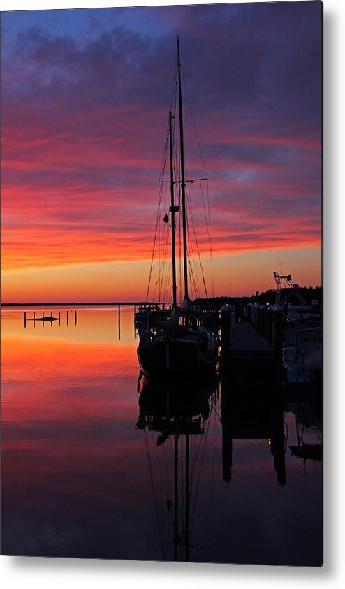 Sunset Metal Print featuring the photograph Effortless Ecstasy by Michiale Schneider