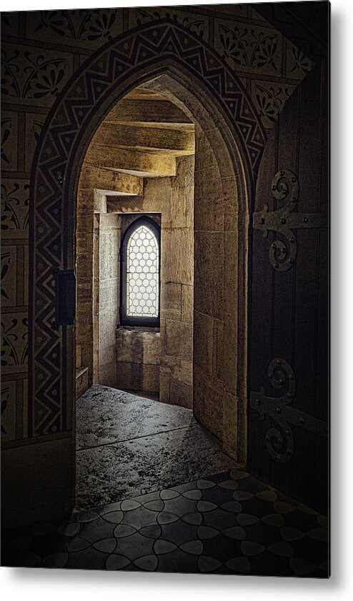 Budapest Metal Print featuring the photograph Enter for Enlightenment by Sharon Popek