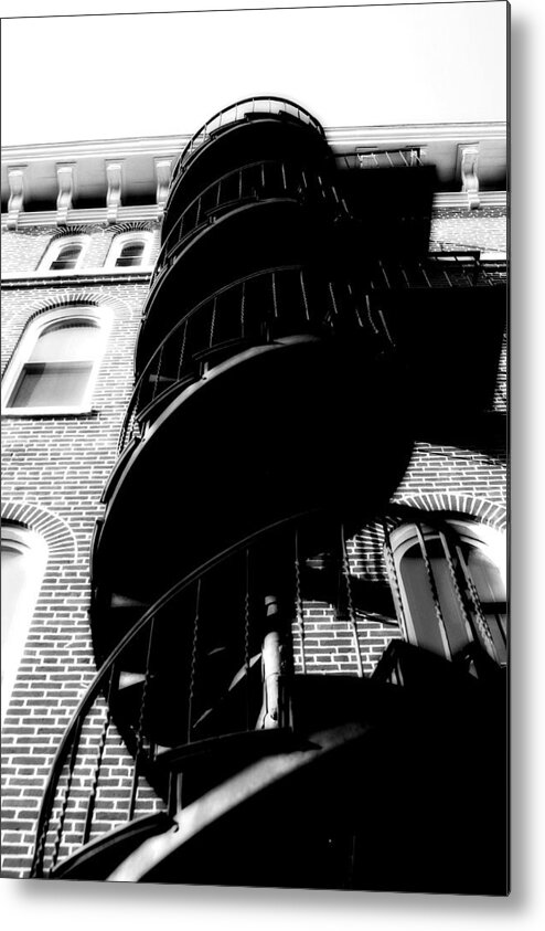 Fire Escape Metal Print featuring the photograph Escape by Carl Perry